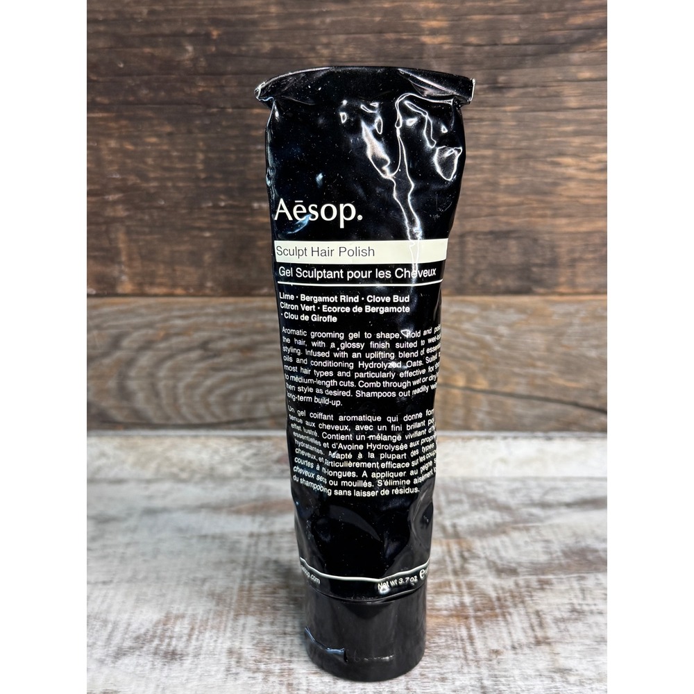 Aesop Sculpt Hair Polish Lime Bergamot Grooming Gel 3.7oz New No Box MSRP $35